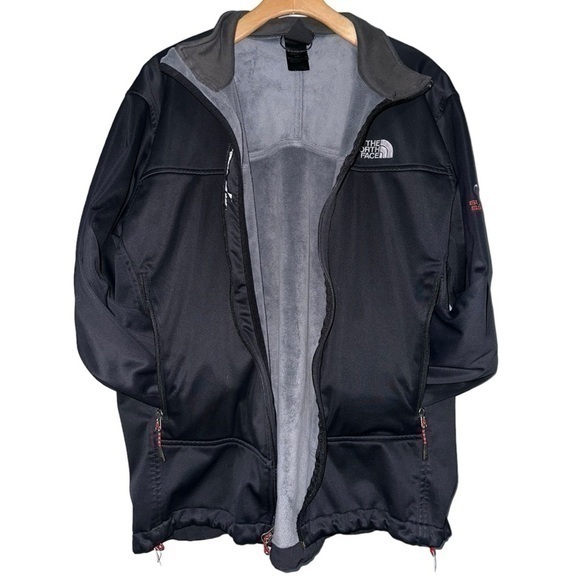 The North Face Women’s Size L Black Summit Series Windstopper Softshell Jacket - Picture 1 of 7